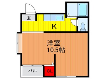 間取図 アビタシオン大島