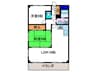 ヴィ－ヴル長岡京(509) 2LDKの間取り