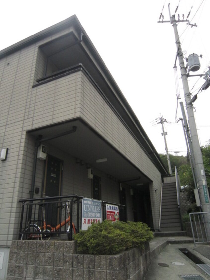外観写真 アビタシオン奈佐原Ａ棟