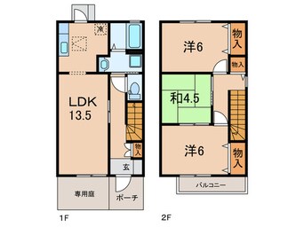間取図 リバーサイドファミーユ