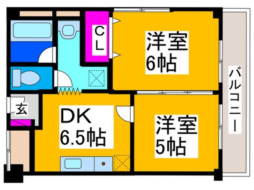 間取図 セジュール水賀池