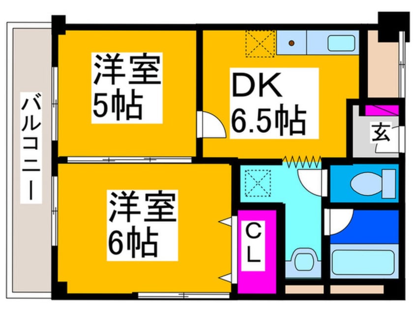 間取図 セジュール水賀池