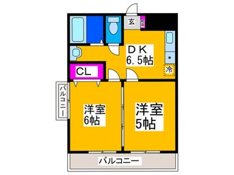 間取図 セジュール水賀池