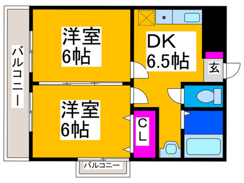 間取図 セジュール水賀池