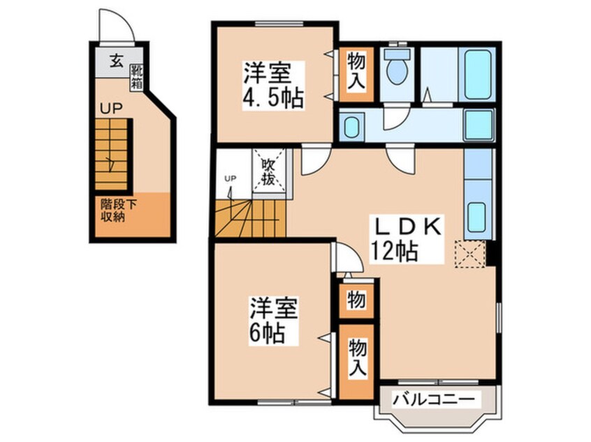 間取図 グラシュ－メゾン北館