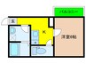 メゾンプラージュ苅藻 1Kの間取り