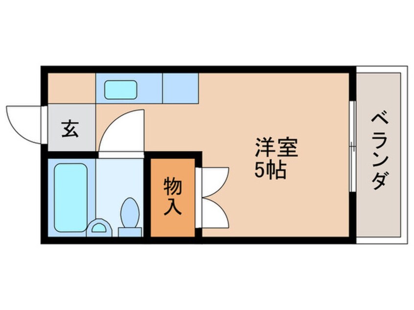 間取図 モデラ－ト千林