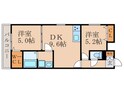 クリエオーレ観月橋の間取図