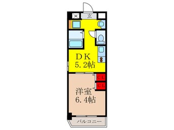 間取図 第６関根マンション