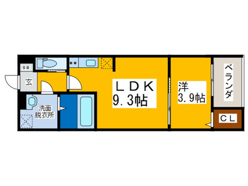 間取図 Maison de EMYUA