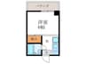 Maison京都にじょう 1Kの間取り