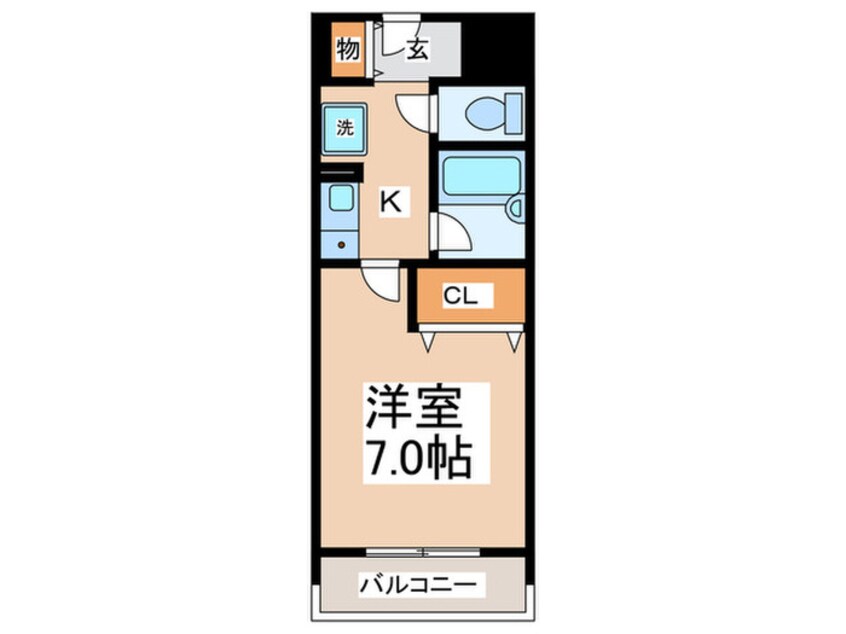 間取図 エフォールヒロ