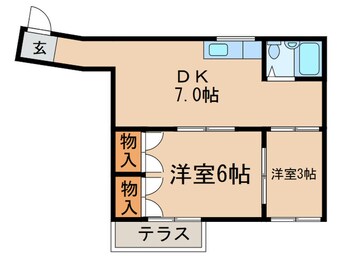 間取図 メゾン東香里園