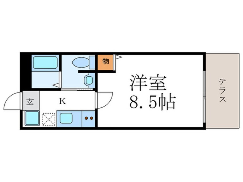 間取図 プレミアム四条大宮