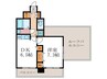 ラナップスクエア京都東山(702) 1DKの間取り
