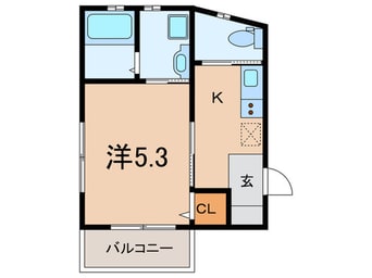 間取図 ＣｏＬａＢｏ　ＪＲ西宮