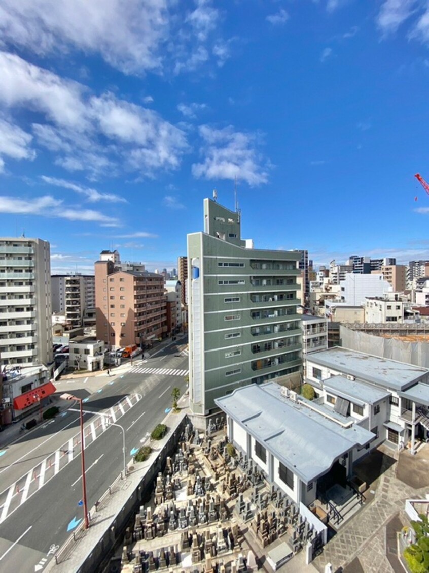 室内からの展望 エルミタ－ジュ難波南Ⅴ