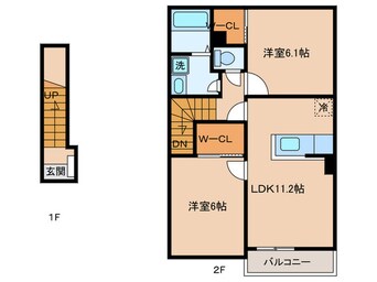 間取図 フレフュチュール