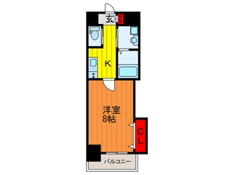 間取図 Ｄ－ｃｏｕｒｔ門真駅前