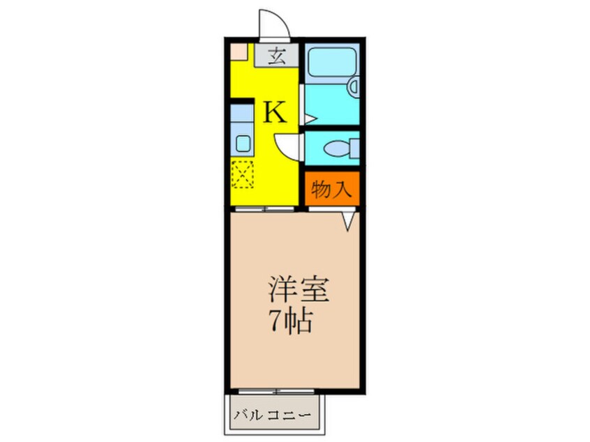 間取図 ヘスティア御影