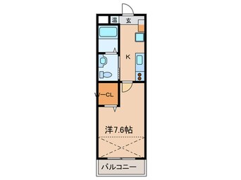 間取図 ワコ－レヴィアノ須磨関守