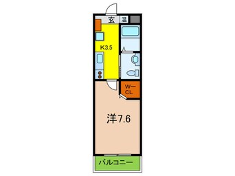 間取図 ワコ－レヴィアノ須磨関守