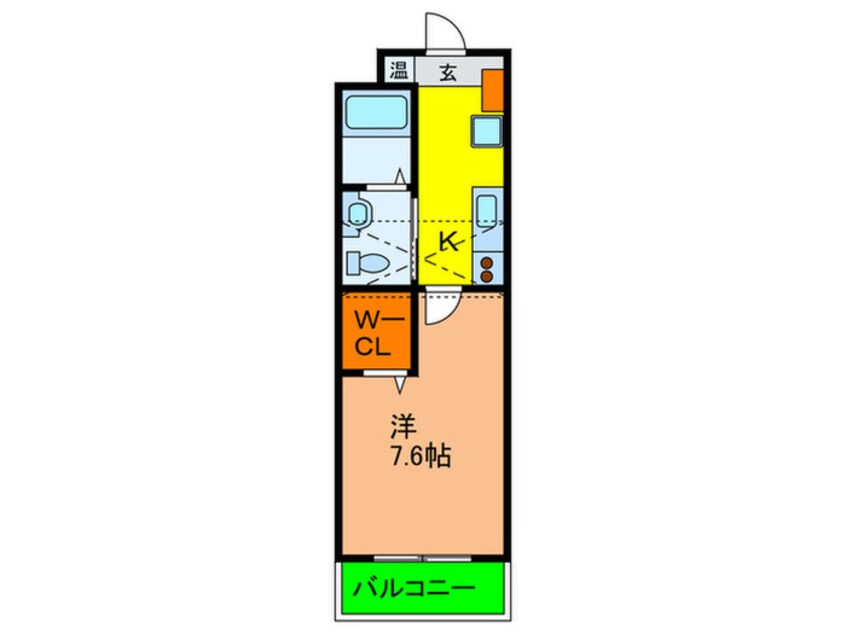 間取図 ワコ－レヴィアノ須磨関守