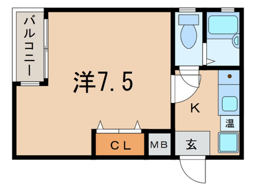 間取図 リフュージュ篠原南