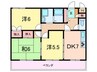 ハイム屋敷本 3DKの間取り
