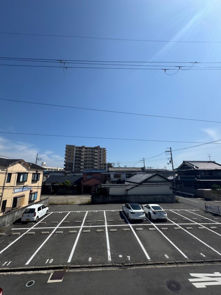 室内からの展望 カ－サソレイユ