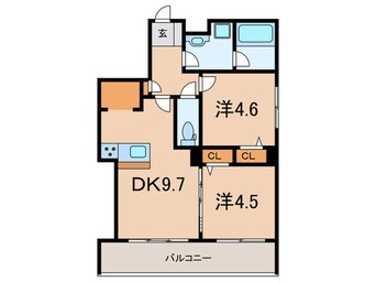 間取図 門戸厄神・M社計画新築工事