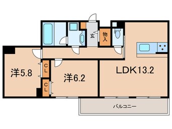 間取図 門戸厄神・M社計画新築工事
