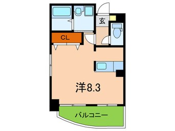 間取図 コンフォルト水笠