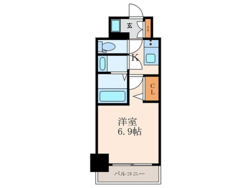 間取図 仮)フォ－リアライズ尼崎エラン