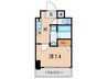 メインステージ須磨 1Kの間取り