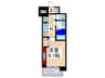 ﾌﾟﾚｻﾝｽ東小橋ｴﾚﾃﾞｨｰﾀ(703) 1Kの間取り