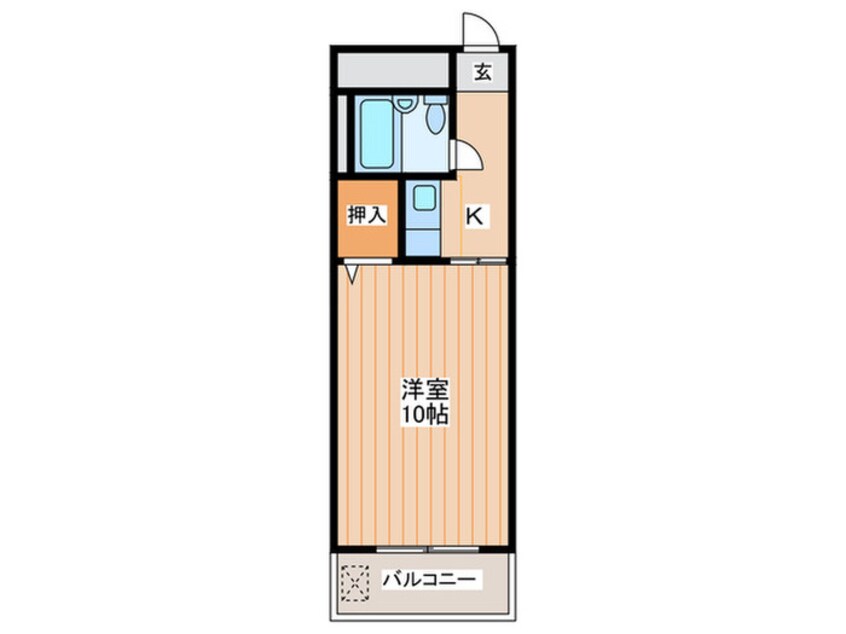 間取図 まるきマンション東大利