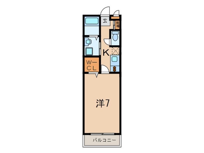 間取り図 グランメ－ル楠