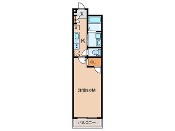 間取図 ラフォルム与力レジデンス
