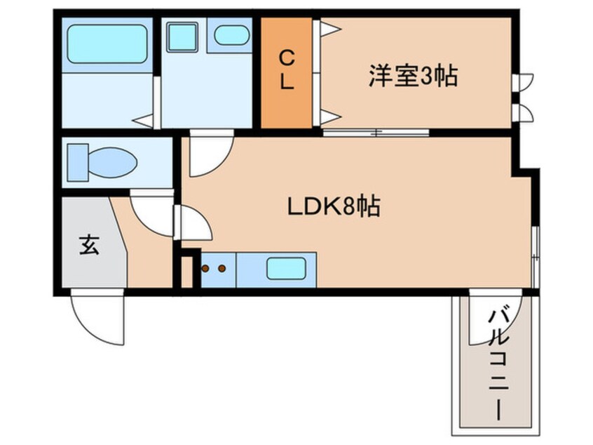 間取図 ALEGRIA住道North