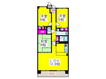 間取図 ソルプラ－サ堺