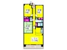 ソルプラ－サ堺 3LDKの間取り