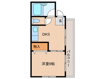 間取図 パシフィック林寺