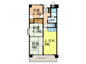 間取図 ファミールハイツ