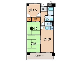 間取図 ファミールハイツ