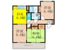 ミドリハイツ 3DKの間取り