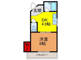 間取図 グランディオーズ中町
