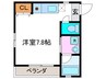 ＴａｉｈｅｉｓｏｕⅠ 1Rの間取り