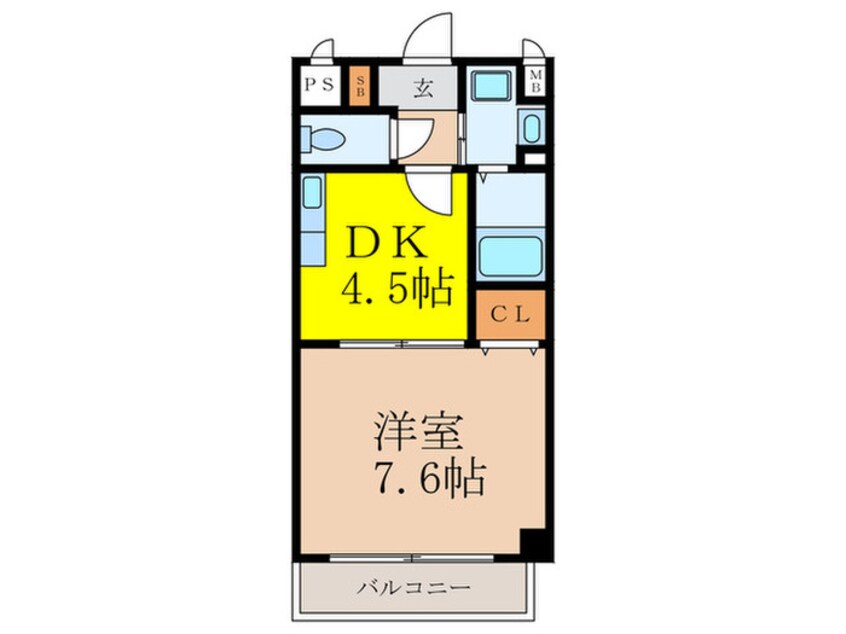 間取図 今川マンション