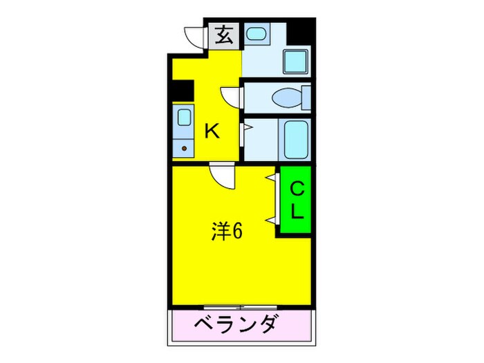 間取り図 ＭｉＹｏ８７天下茶屋